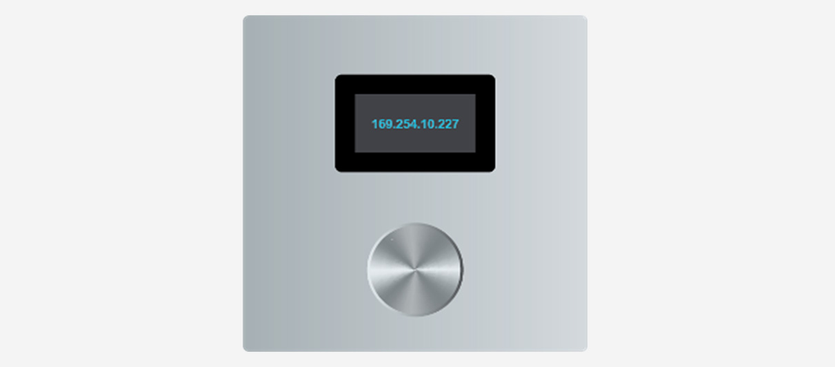 RS-AMRX-PANLE-1旋鈕式音頻控制面板